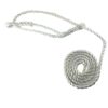 rs white polypropylene plain rope halter 1