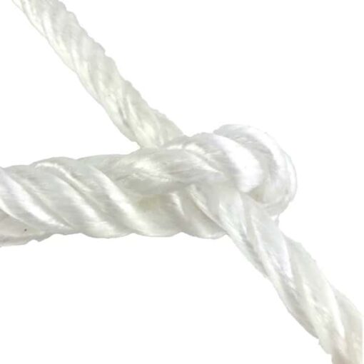 rs white polypropylene plain rope halter 5