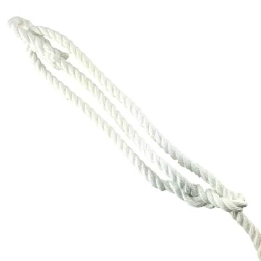 rs white softline plain rope halter 3