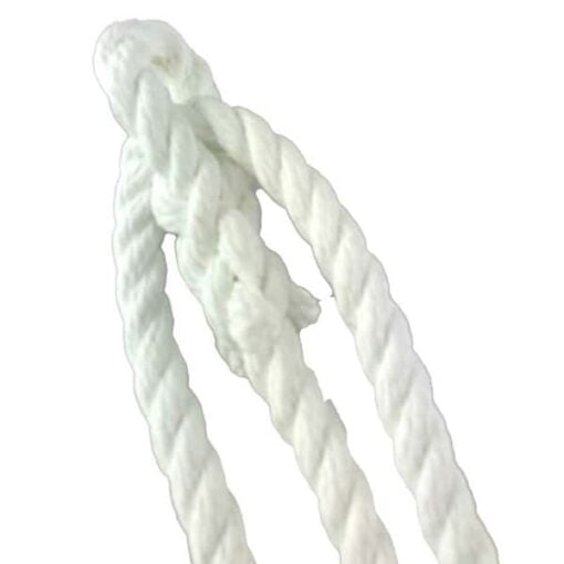 rs white softline plain rope halter 4