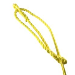 rs yellow polypropylene plain rope halter 3