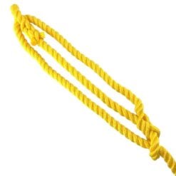 rs yellow softline plain rope halter 3