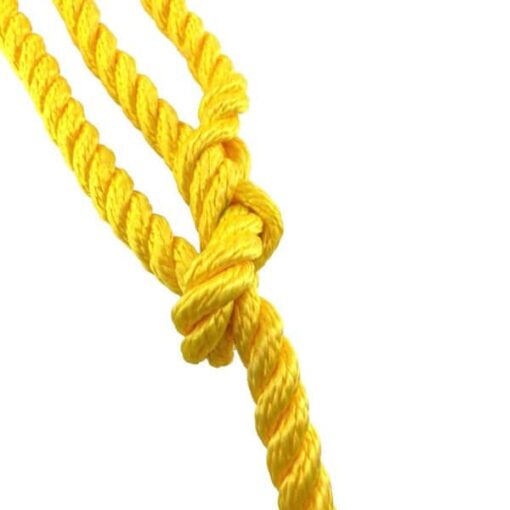 rs yellow softline plain rope halter 5