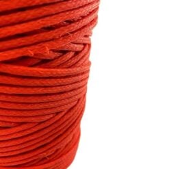 rs orange braided polyethylene twine 4