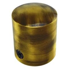 rs antique brass decking rope fitting cap end 2