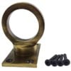 rs antique brass decking rope fitting eye plate 1