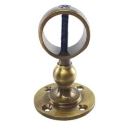 rs antique brass decking rope fitting low profile handrail brackets 5