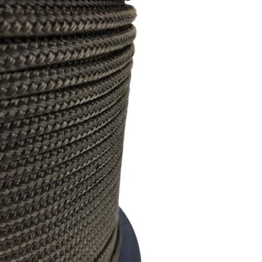 rs black bradied polyester rope 5