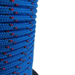 rs blue with black and red fleck braided polypropylene rope 3