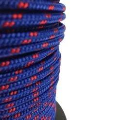 rs blue with red fleck bradied polyester rope 3