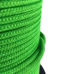 rs lime green bradied polyester rope 3