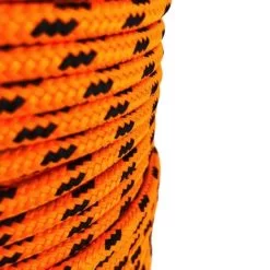 rs orange and black fleck bradied polyester rope 3