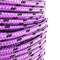 rs purple with black fleck bradied polyester rope 3