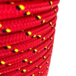 rs red with black and yellow fleck braided polypropylene rope 3