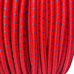 rs red with blue fleck elastic shock cord 4