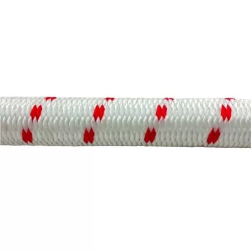 rs white with red fleck elastic bungee cord 4