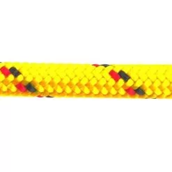 rs yellow with black and red fleck braided polypropylene rope 4