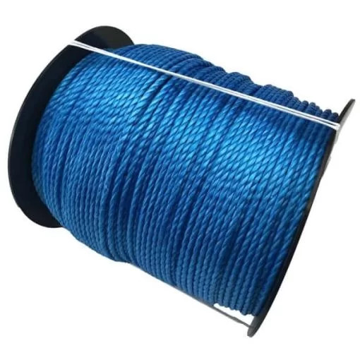 rs blue polypropylene rope reel 4