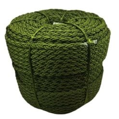 rs olive 8 strand nylon rope 2