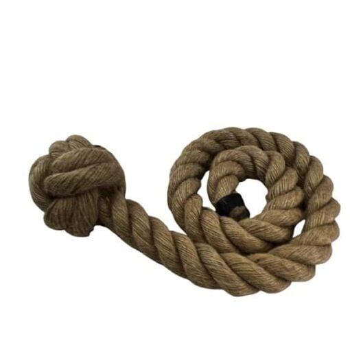 rs natural jute rope with man rope knot 4