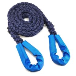 rs navy blue 8 strand nylon kinetic recovery tow rope