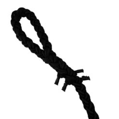 black 8 strand nylon gym rope with soft eye 2