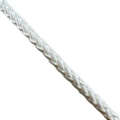 braided polyester rope white 5