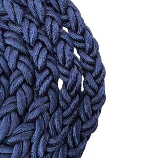 navy blue 8 strand nylon gym rope with soft eye 5