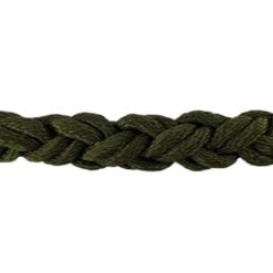 olive 8 strand nylon gym rope with soft eye 4