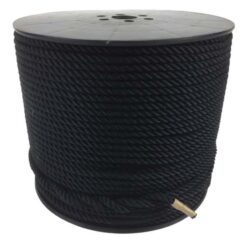 polyester rope black 6