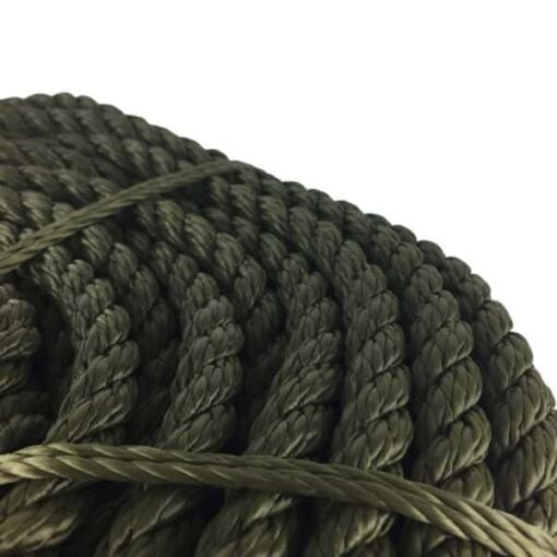 polyester rope olive 3