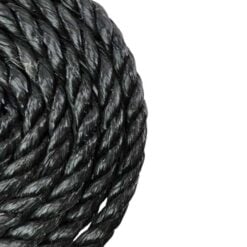 black polypropylene soft eye gym rope 3