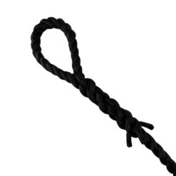 black polypropylene soft eye gym rope 4