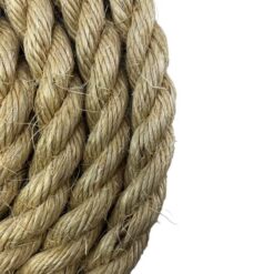 natural sisal gym rope with galvanised thimble 3