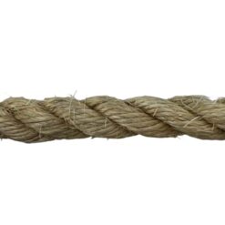 natural sisal sled prowler pulling rope with galvanised thimble 3