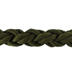 olive 8 strand nylon gym rope with galvanised thimble 4