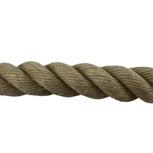 synthetic polyhemp gym rope with galvanised thimble 4