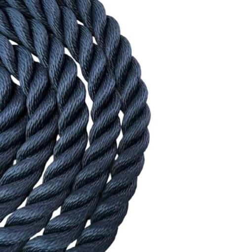 synthetic navy blue with tulip fitting gym rope 2