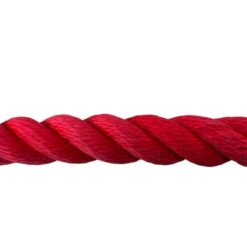 synthetic red with tulip fitting gym rope 3