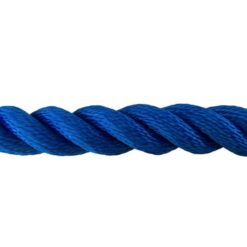 synthetic royal blue with tulip fitting gym rope 3