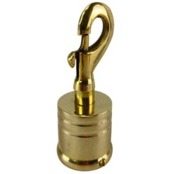 polished brass clip hook 4