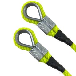 fluorescent yellow cordoning rope with eyes 3