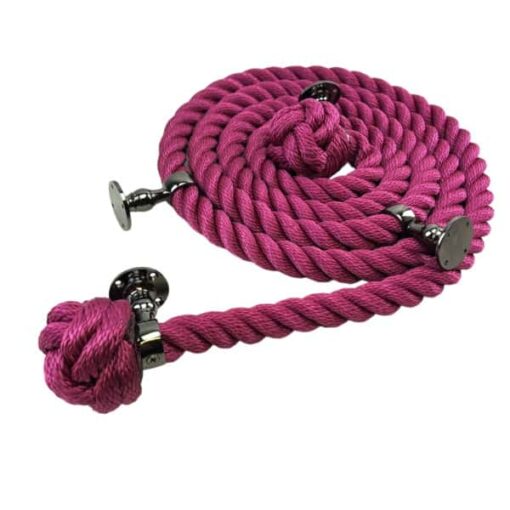 synthetic marron bannister rope 2