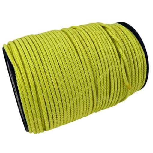 canary yellow braided polypropylene 1