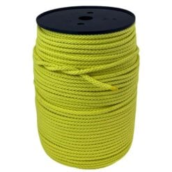 canary yellow braided polypropylene 5