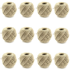 12 301 polished flax twine 800 gram balls 1