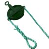 18mm polysteel fall rope with gin wheel soft eye 1