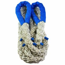 24mm white nylon 8 strand tow rope x 4 metres 2