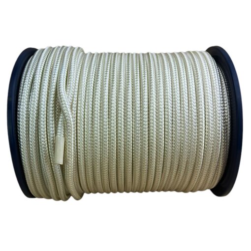 3mm white braided nylon rope x 80 metres 3