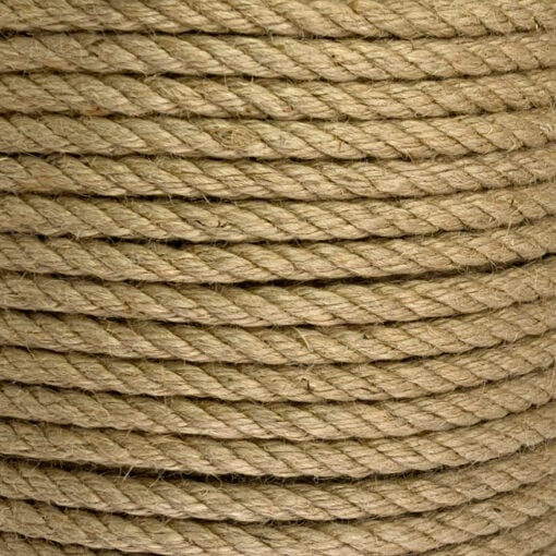 12mm natural jute rope on a reel 1